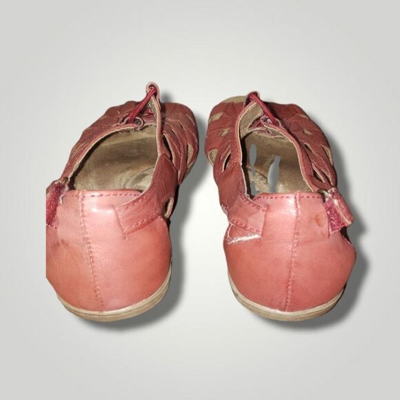 Earth Origins Sandals Size 6 M regal red Belle Bridget - Picture 4 of 7